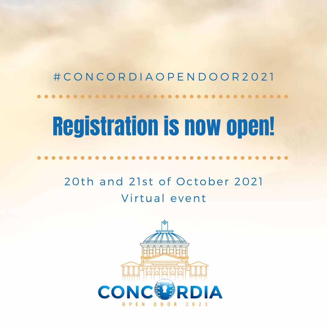 CONCORDIA Open Door Virtual Event -Cybersecurity 20th and 21st of October